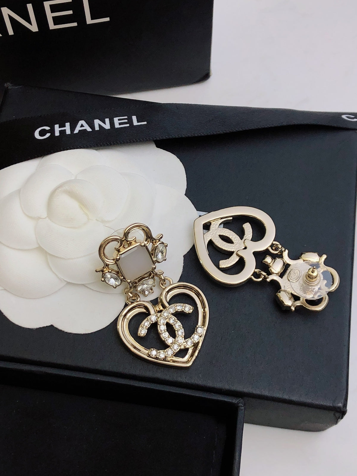 CHANEL Double-C Earrings