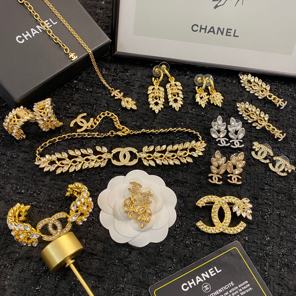 CHANEL Double-C Tassel Pendant Necklace