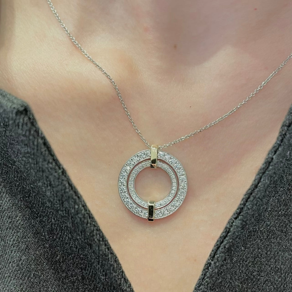 TIFFANY & CO. Crystal Necklace