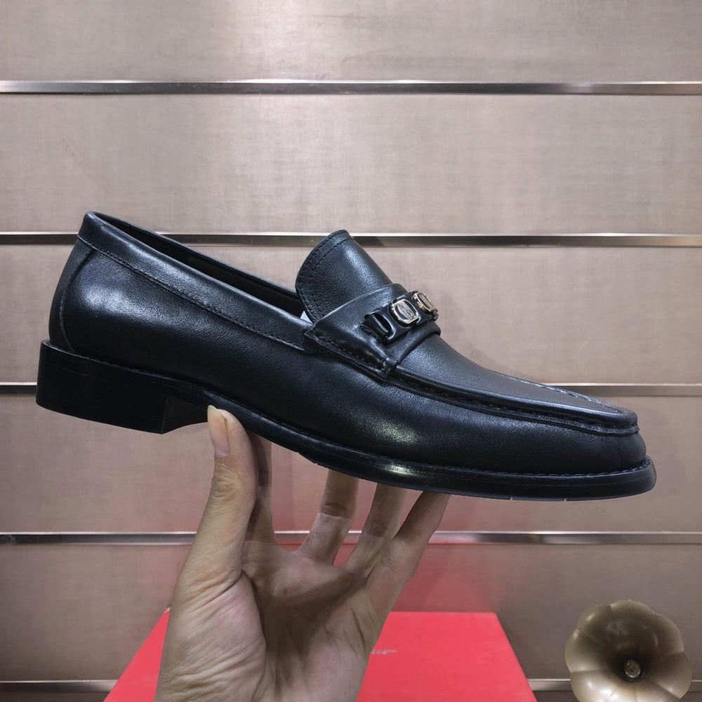 Ferragamo Leather Shoes Style 432266