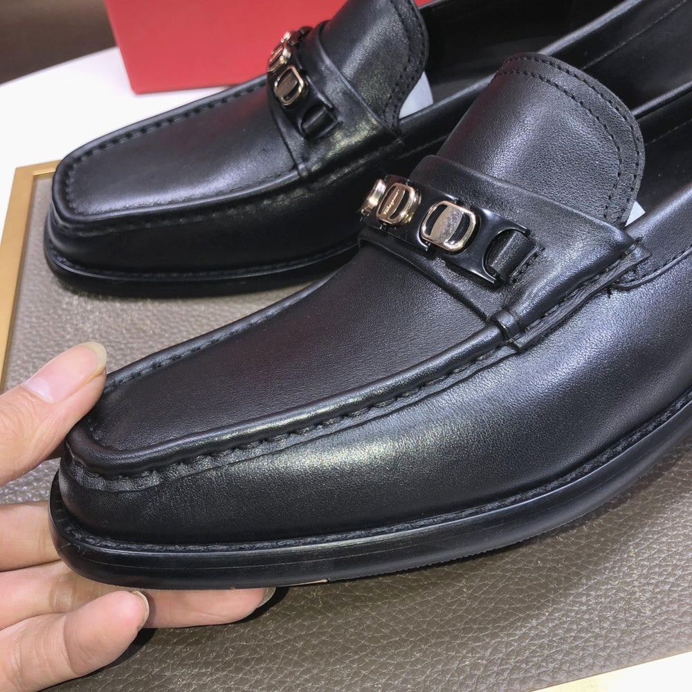 Ferragamo Leather Shoes Style 432266