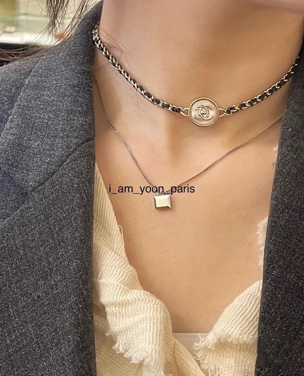 CHANEL Vintage Choker Necklace