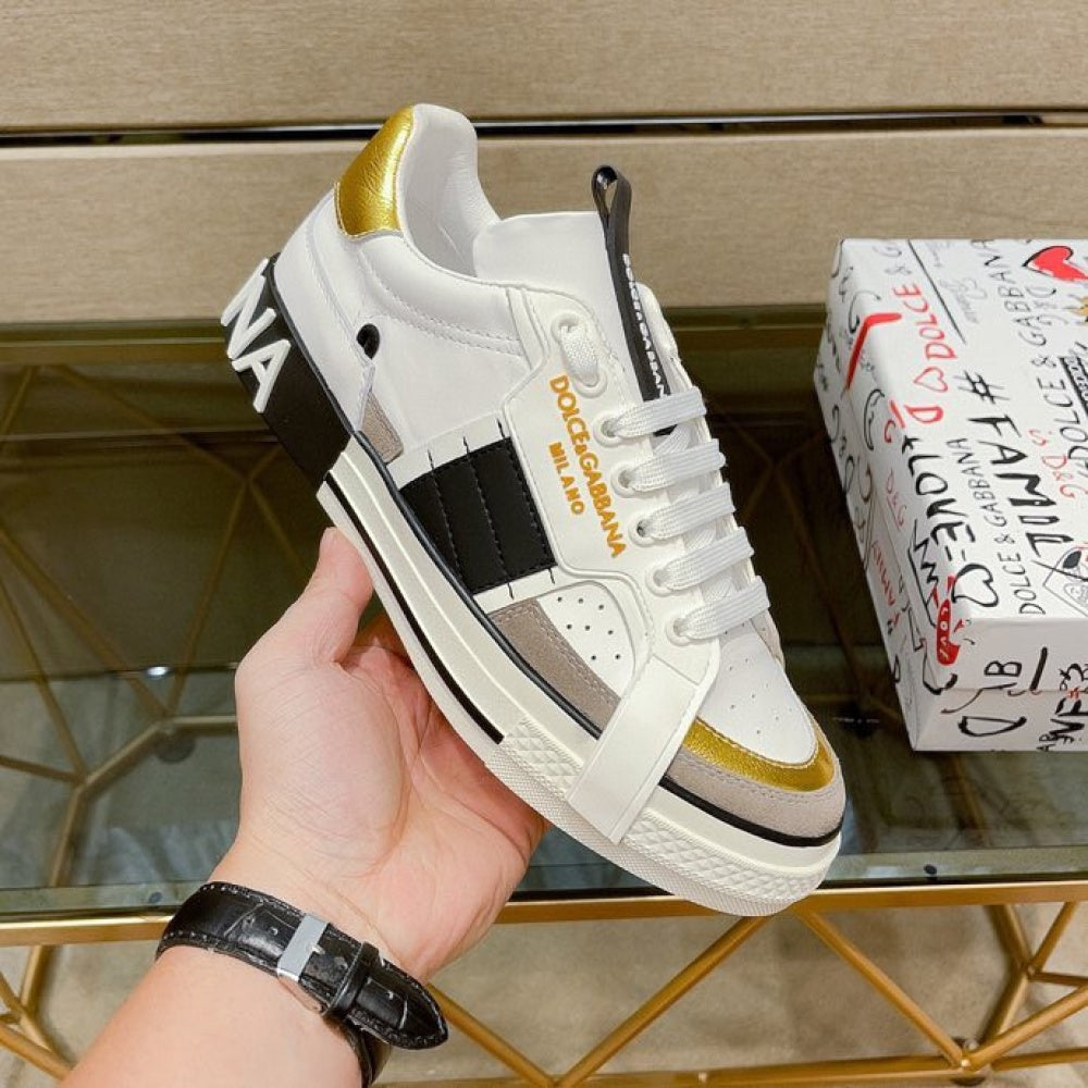 出厂价210💰DOLCE & GABBANA 升级🎉🎉顶级版本 高端质量 独家精工定制上市 后跟立体品牌字母工艺点缀绝美奢华闪耀 精湛的做工 众多人至爱采用高端进口丝绸牛皮面料+丝绸柔软牛皮内里 完美诠释鞋履最新灵感 经典与时尚融为一体奢华迷梦驾凌时尚高端品质 38.44 #383747 - image 1