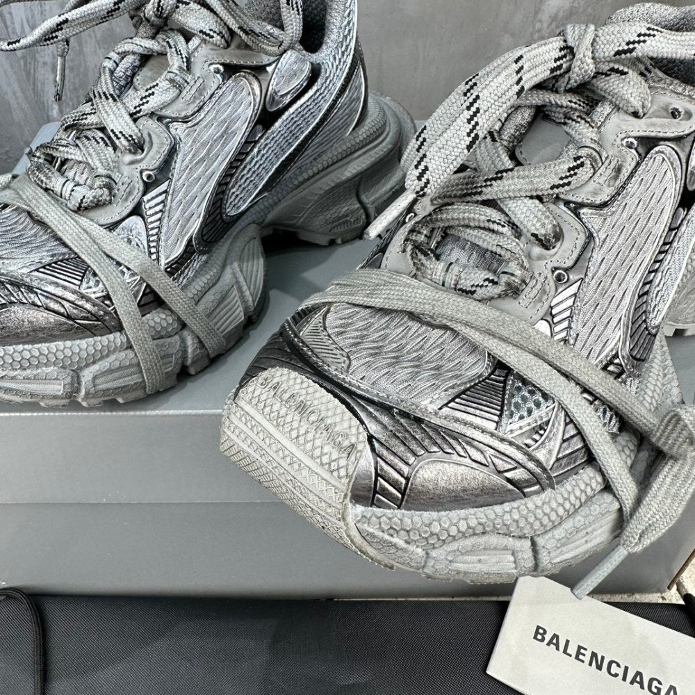 Balenciaga 纯原P380 巴黎十代 Balenciaga 巴黎世家 系带Balenciaga Sneaker Tess s.Gomma 纯原版本 原装大 10th Sneaker #04 - Color 01 - Image 6