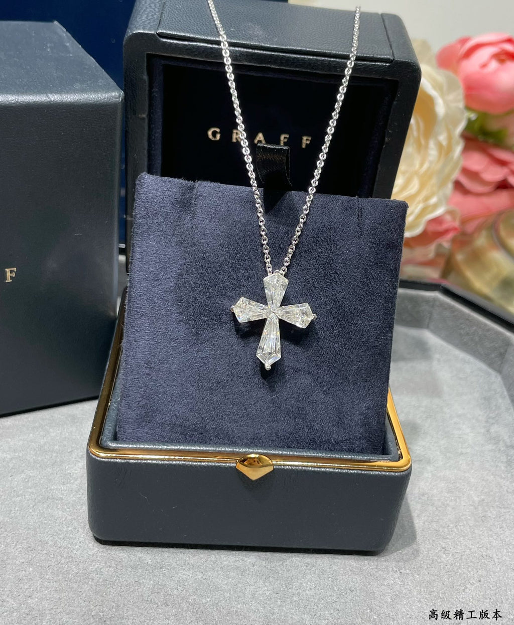 Crystal Cross Necklace