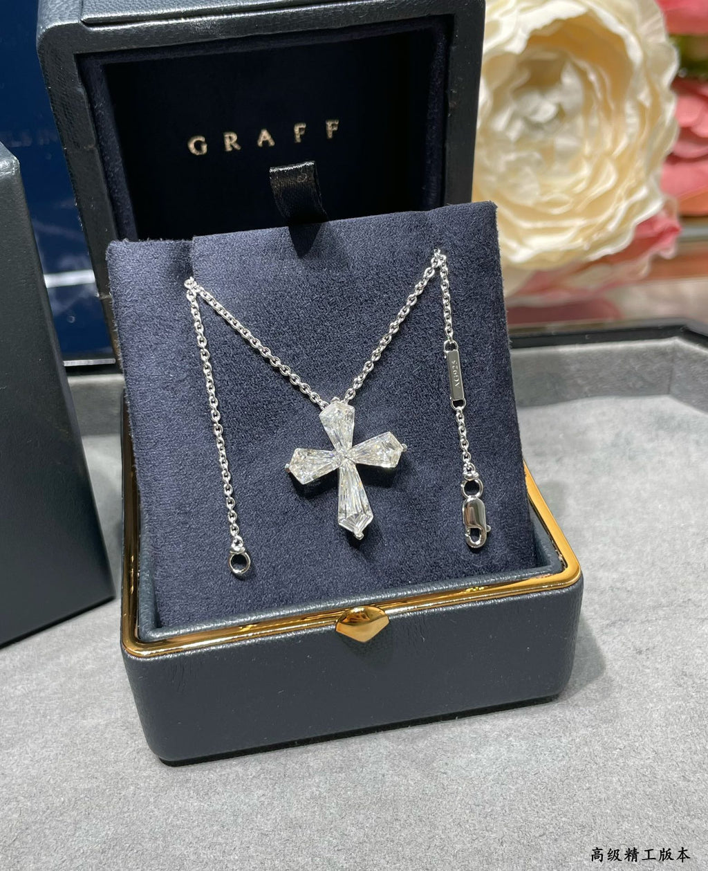 Crystal Cross Necklace
