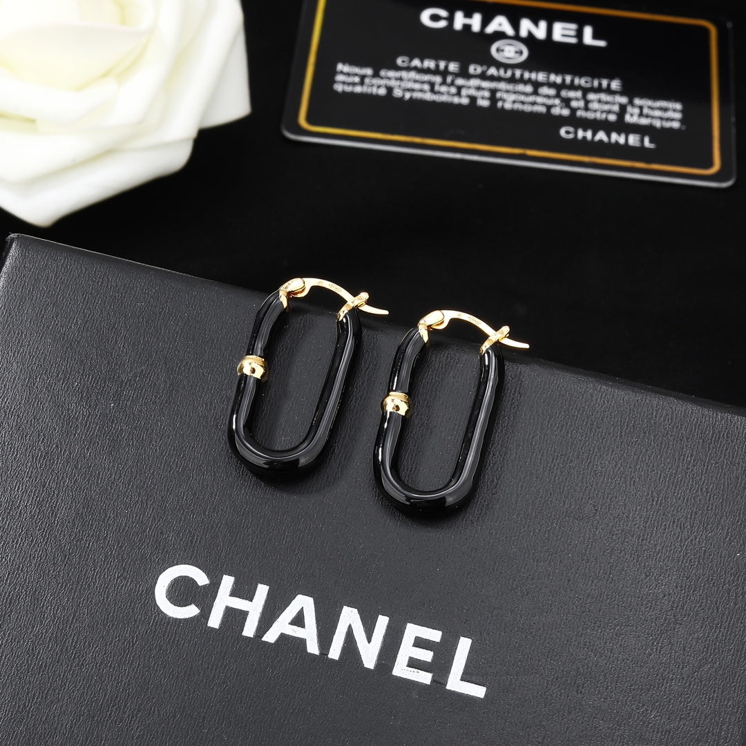 P60 Enamel Earrings