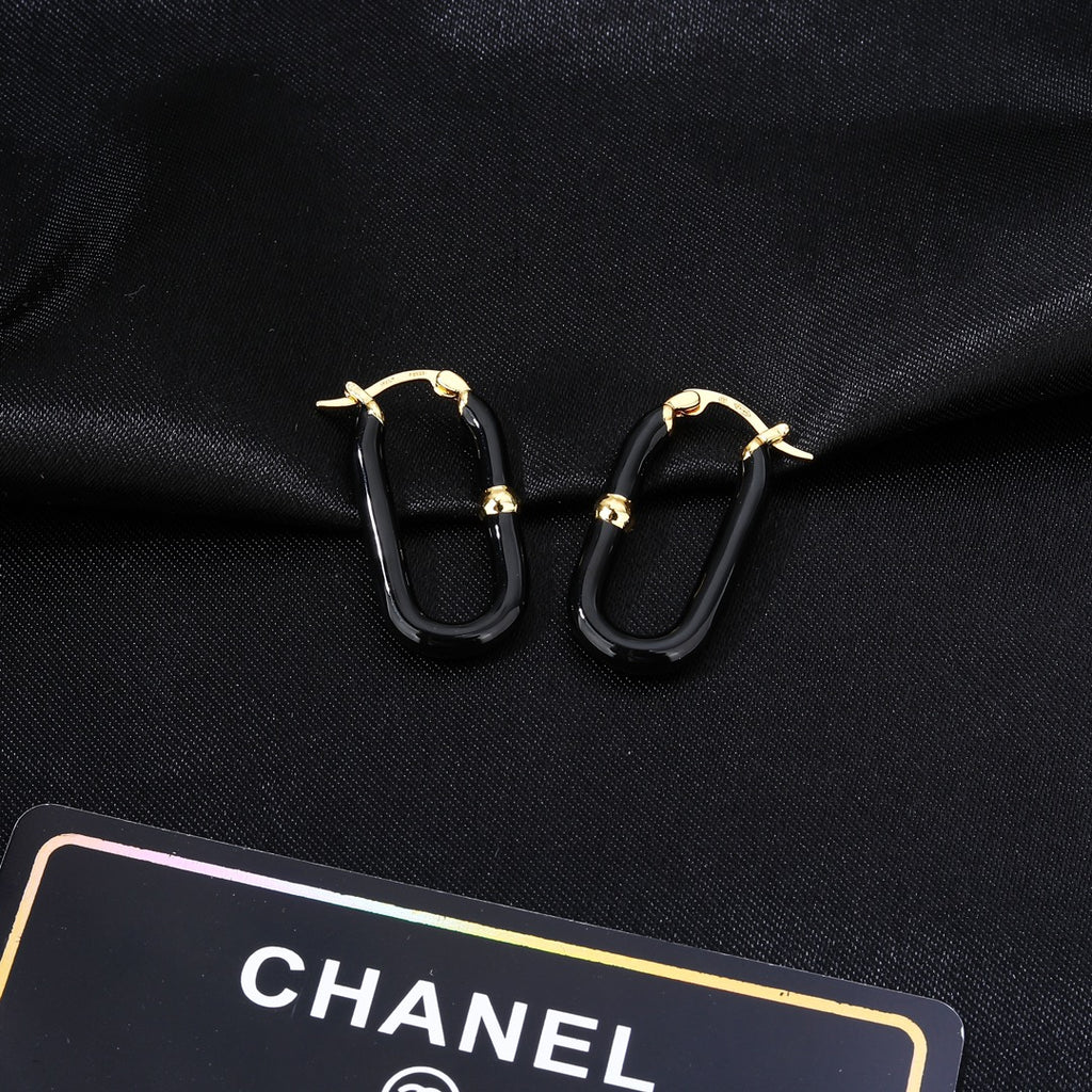 P60 Enamel Earrings