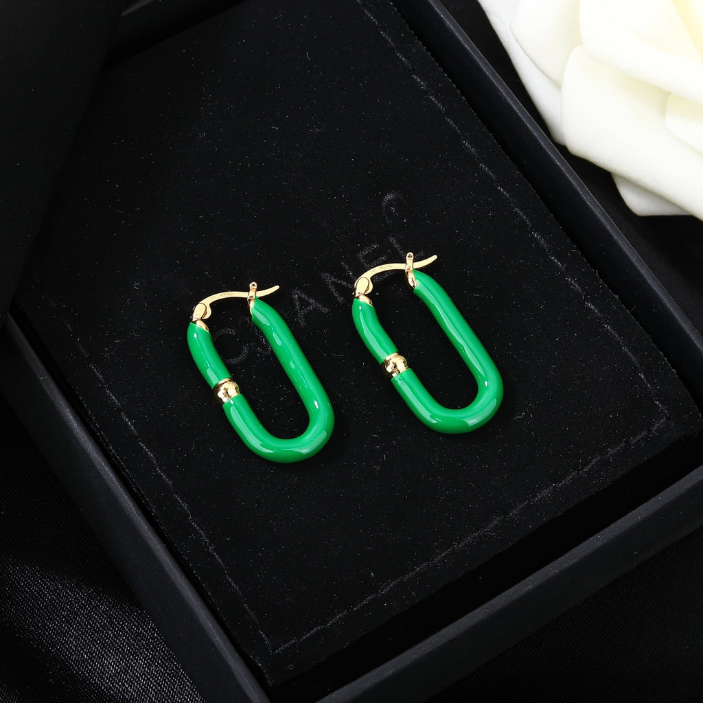 P60 Enamel Earrings
