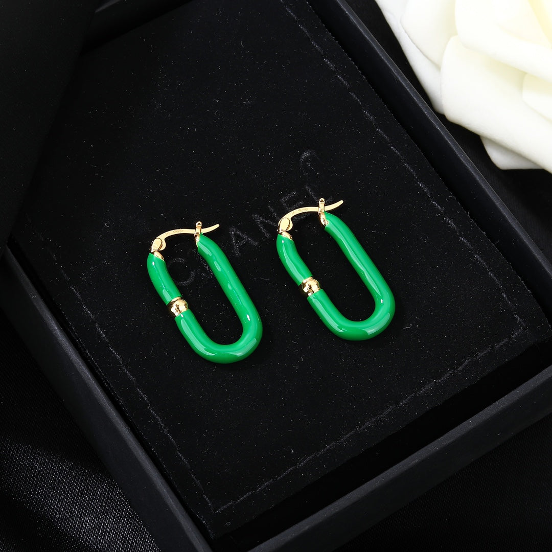 P60 Enamel Earrings
