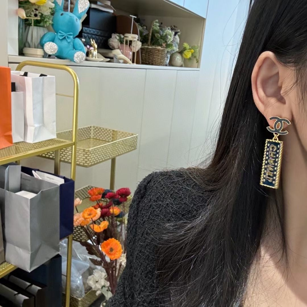 CHANEL Double-C Earrings