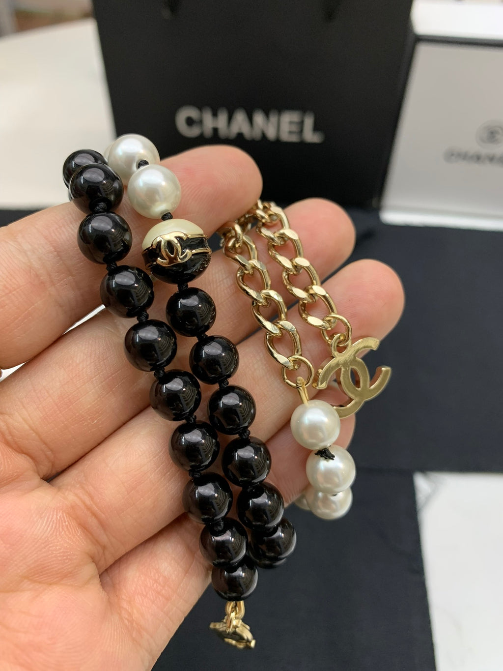 CHANEL Pearl Necklace