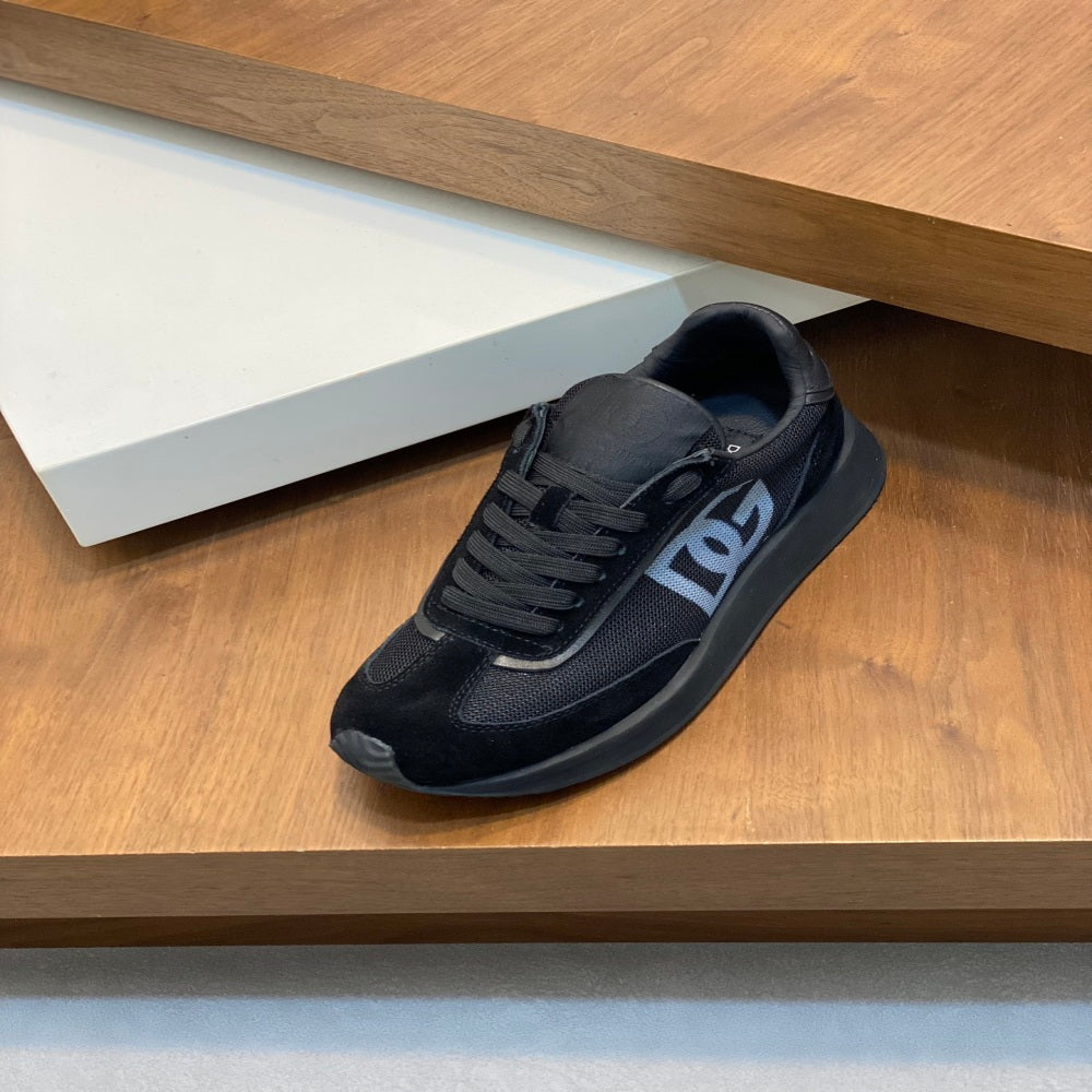 💰210••新品••Dolce&Gabbana••DG✔️高端男士运动•休闲鞋。顶级专柜原单货。 原版进口牛皮 多种材质拼接设计➕进口牛皮内里 牛皮垫脚➕原版TPR弹力大底。 Size：39-44（38、45定制） #379915 - image 6