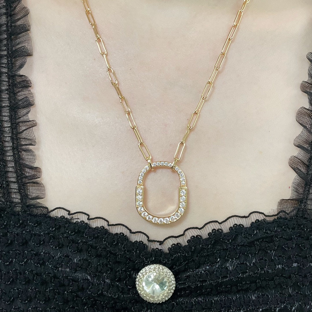 TIFFANY & CO. P170 Crystal Necklace