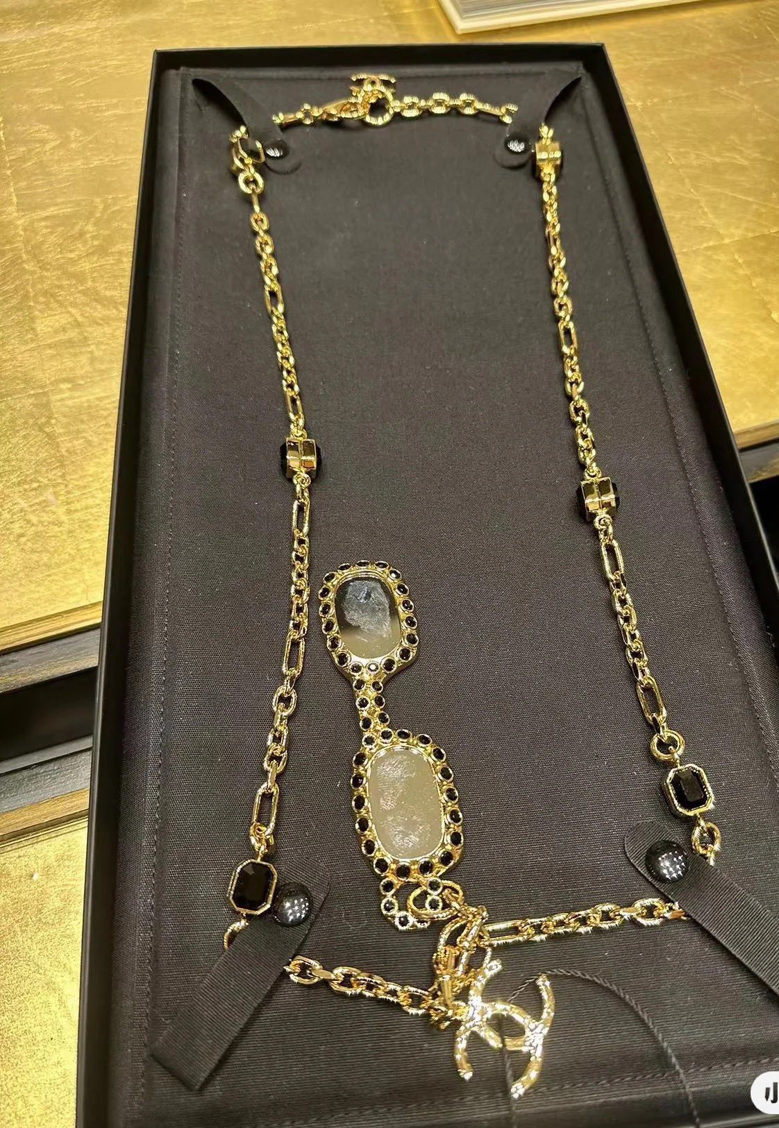 CHANEL Crystal Necklace