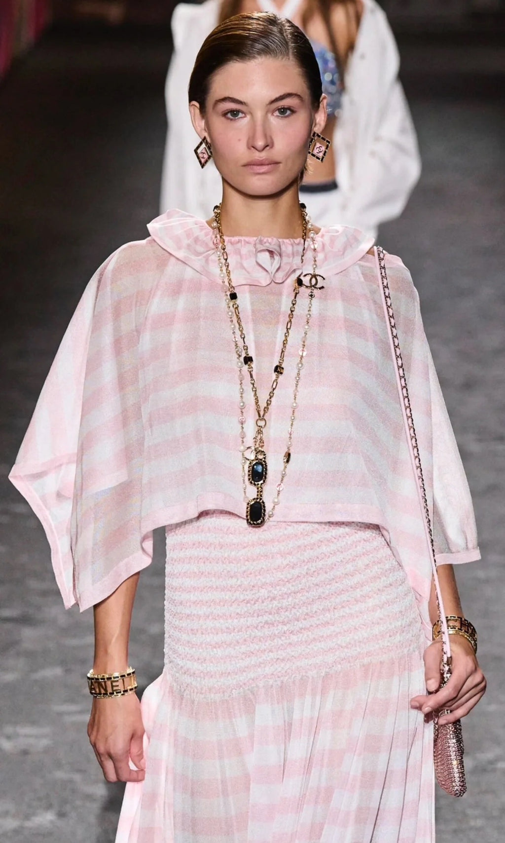 CHANEL Crystal Necklace