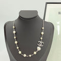 CHANEL Pearl Crystal Necklace