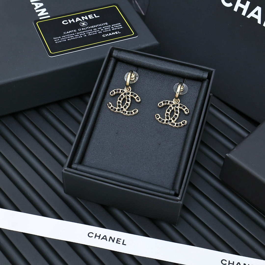 Double-C Vintage Earrings