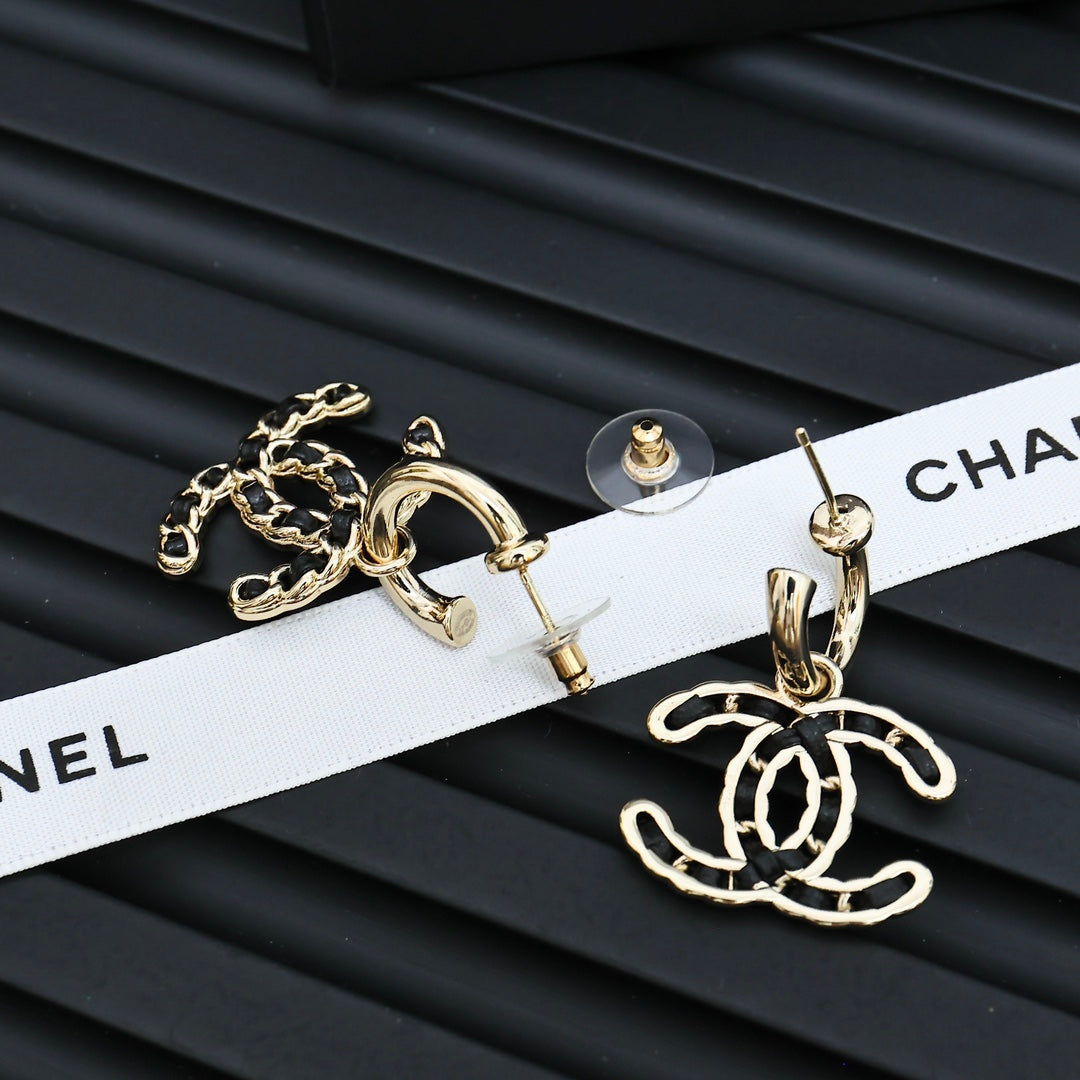 Double-C Vintage Earrings