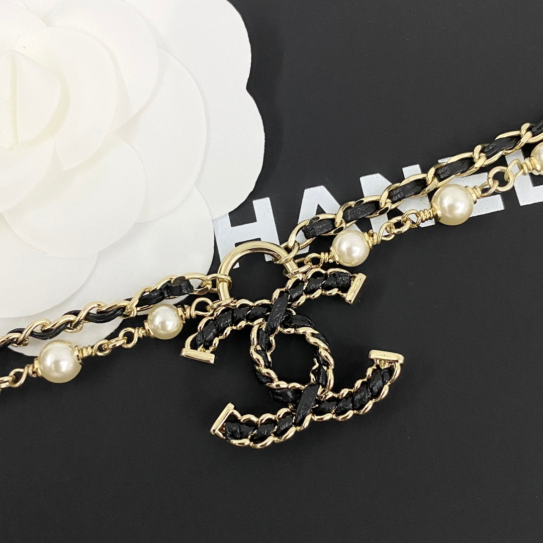 CHANEL Pearl Double-C Necklace