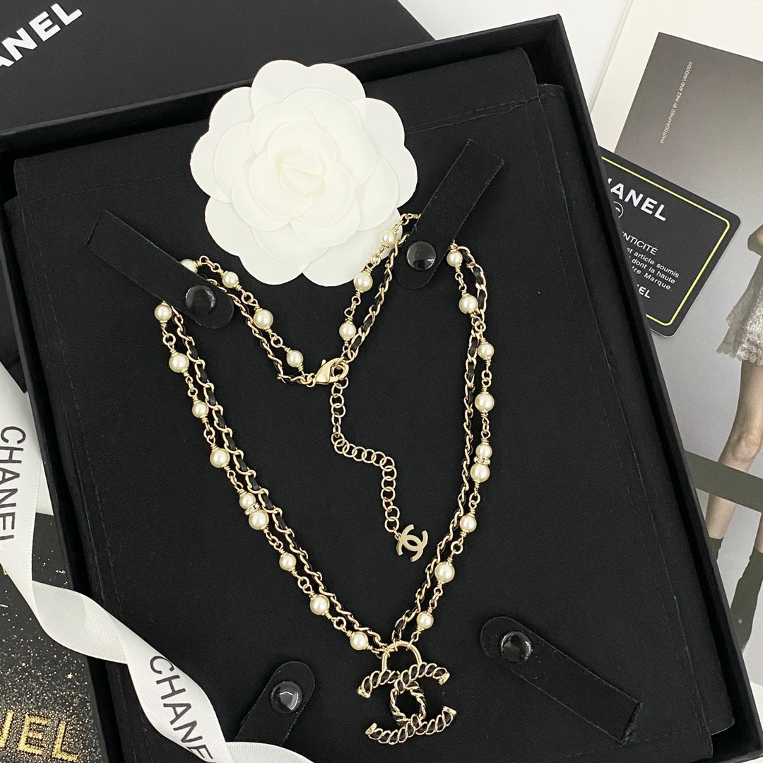 CHANEL Pearl Double-C Necklace