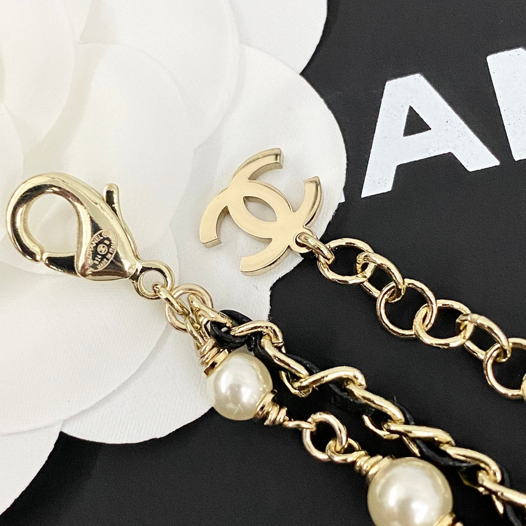 CHANEL Pearl Double-C Necklace