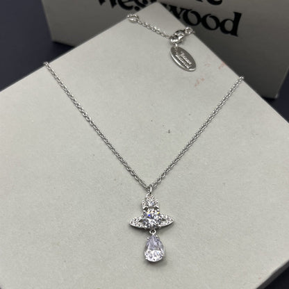 Vivienne Westwood Sparkling Clavicle Necklace