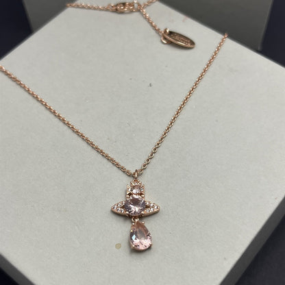 Vivienne Westwood Sparkling Clavicle Necklace