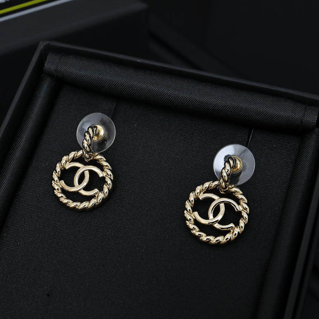 CHANEL Double-C Earrings