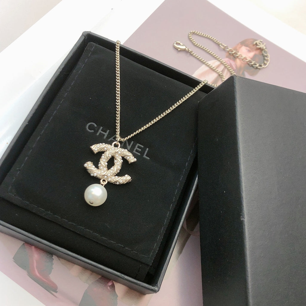 CHANEL Pearl Double-C Necklace