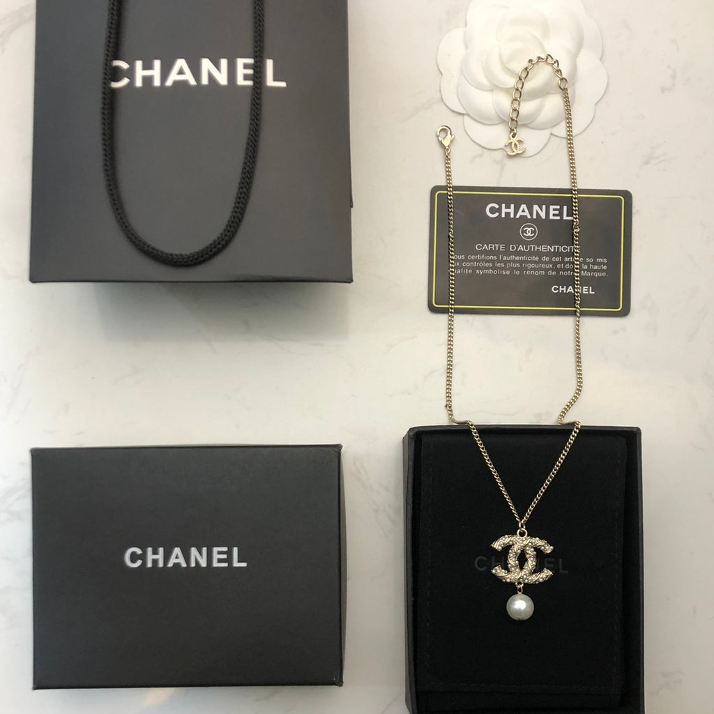 CHANEL Pearl Double-C Necklace