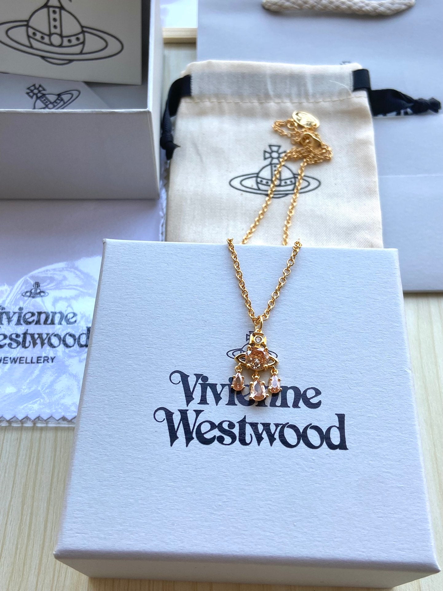 Vivienne Westwood Rhinestone Collar Necklace