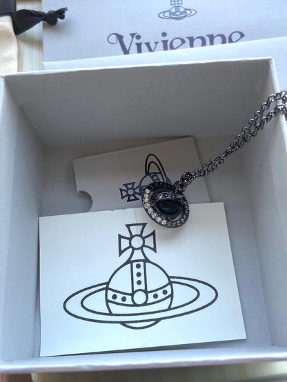 Vivienne Westwood Crystal Planet Necklace