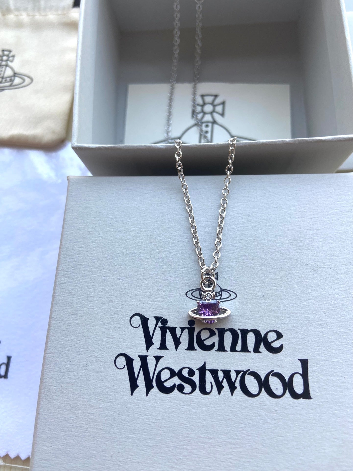 Vivienne Westwood Rhinestone Collar Necklace