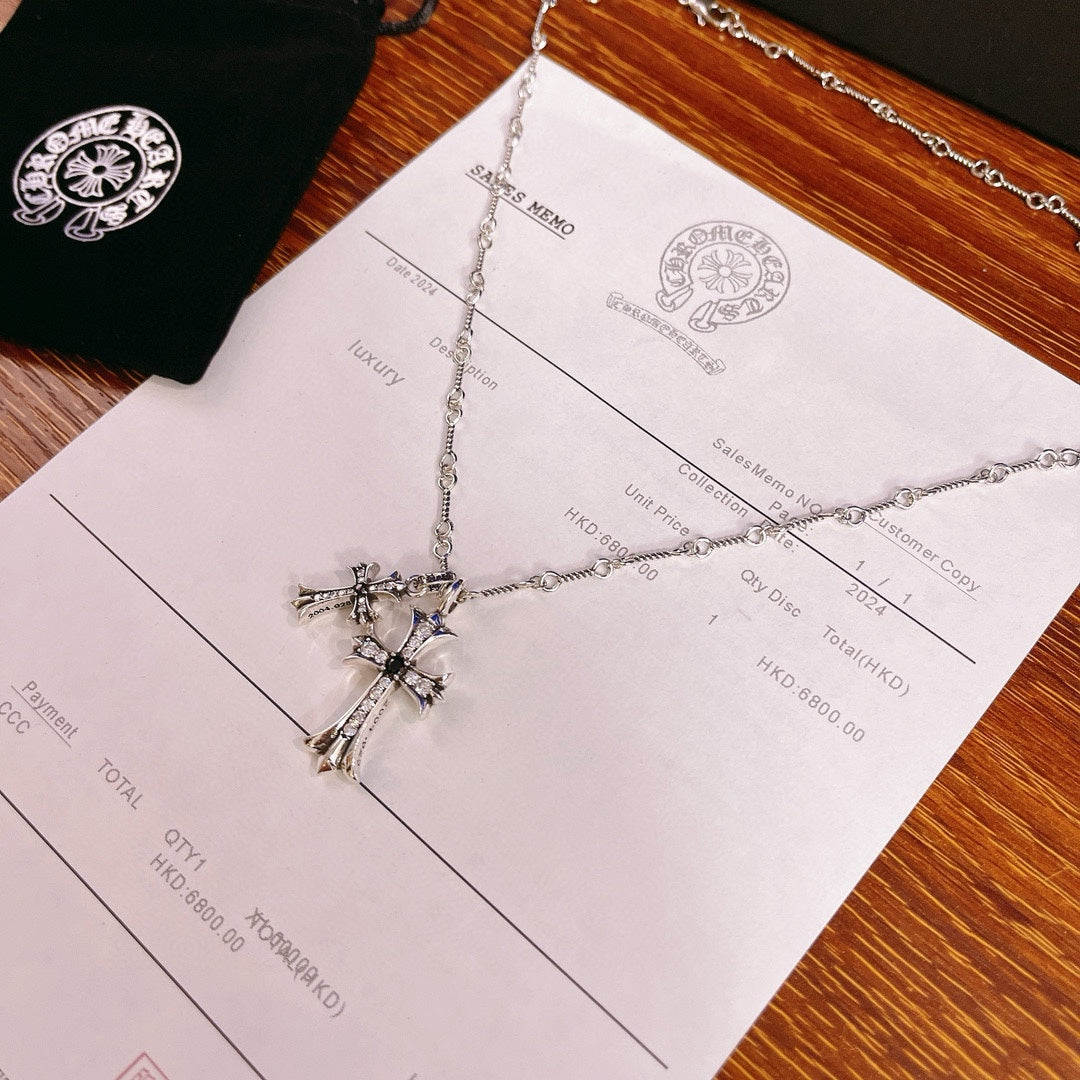 Vintage Cross Necklace
