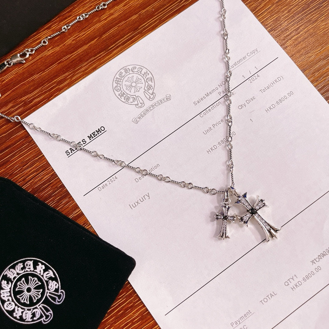 Vintage Cross Necklace