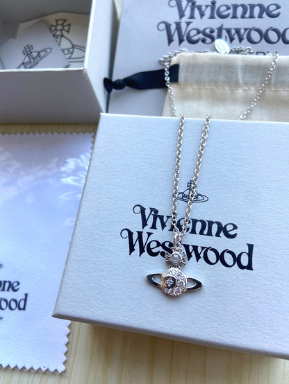 Vivienne Westwood Rhinestone Collar Necklace