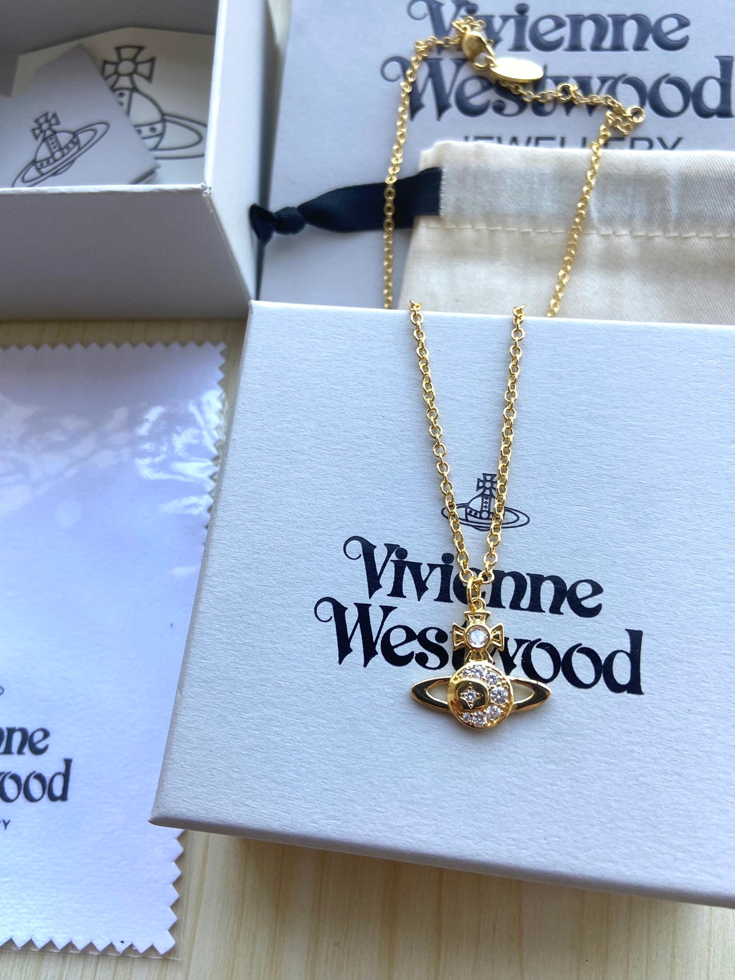Vivienne Westwood Rhinestone Collar Necklace