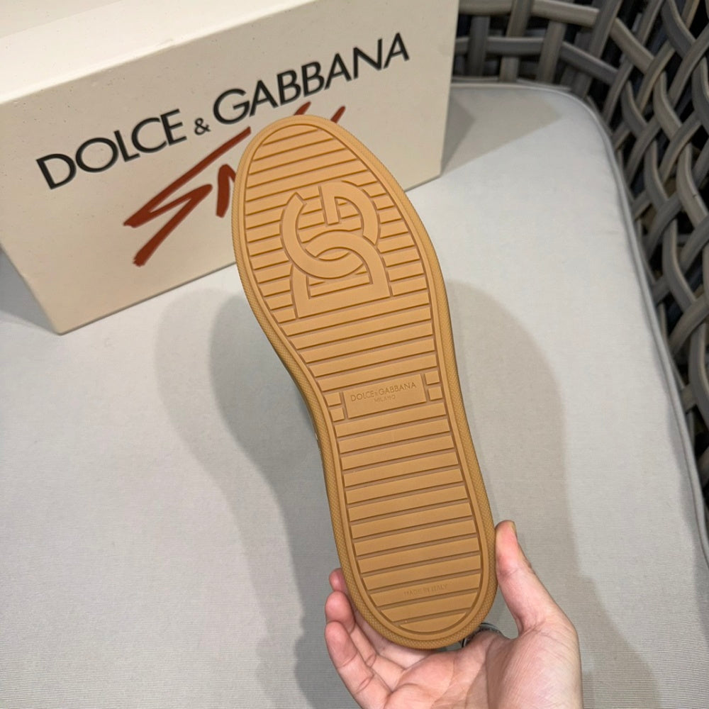 Dolce&Gabbana杜嘉班纳新款男士休闲运动鞋｜进口牛皮制造｜水染牛皮内里｜DG专属五金饰扣｜原版开模橡胶大底｜做工精致｜穿着舒适大方 Size：39-44（38.45.46定做） #379937 - image 9