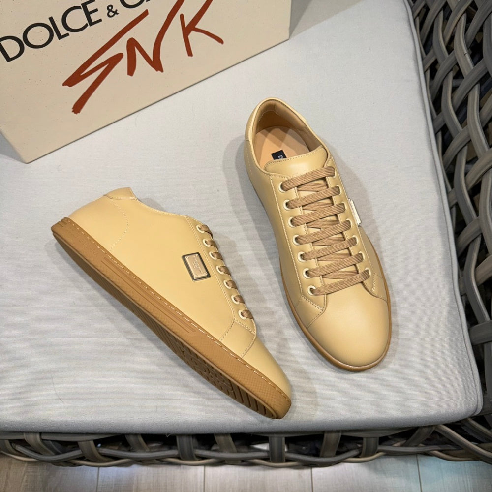 Dolce&Gabbana杜嘉班纳新款男士休闲运动鞋｜进口牛皮制造｜水染牛皮内里｜DG专属五金饰扣｜原版开模橡胶大底｜做工精致｜穿着舒适大方 Size：39-44（38.45.46定做） #379937 - image 3