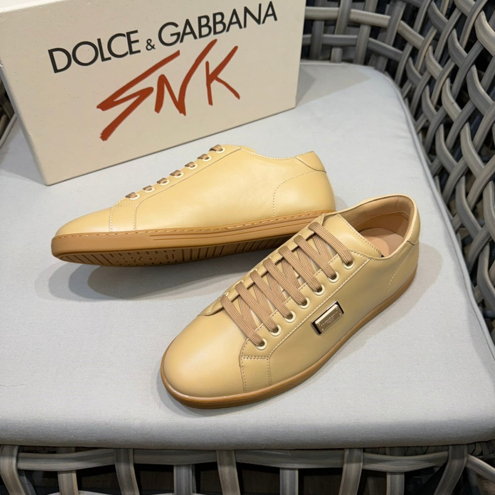 Dolce&Gabbana杜嘉班纳新款男士休闲运动鞋｜进口牛皮制造｜水染牛皮内里｜DG专属五金饰扣｜原版开模橡胶大底｜做工精致｜穿着舒适大方 Size：39-44（38.45.46定做） #379937 - image 4