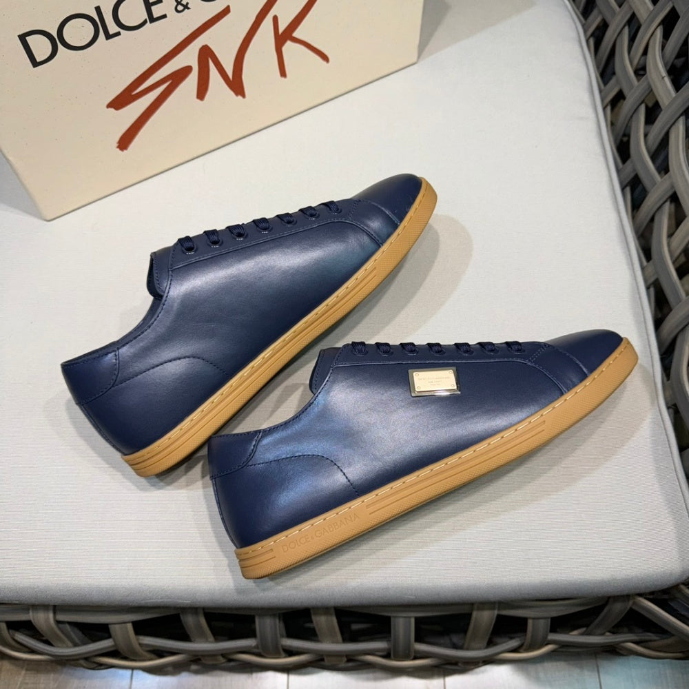 Dolce&Gabbana杜嘉班纳新款男士休闲运动鞋｜进口牛皮制造｜水染牛皮内里｜DG专属五金饰扣｜原版开模橡胶大底｜做工精致｜穿着舒适大方 Size：39-44（38.45.46定做）p190 #379939 - image 6