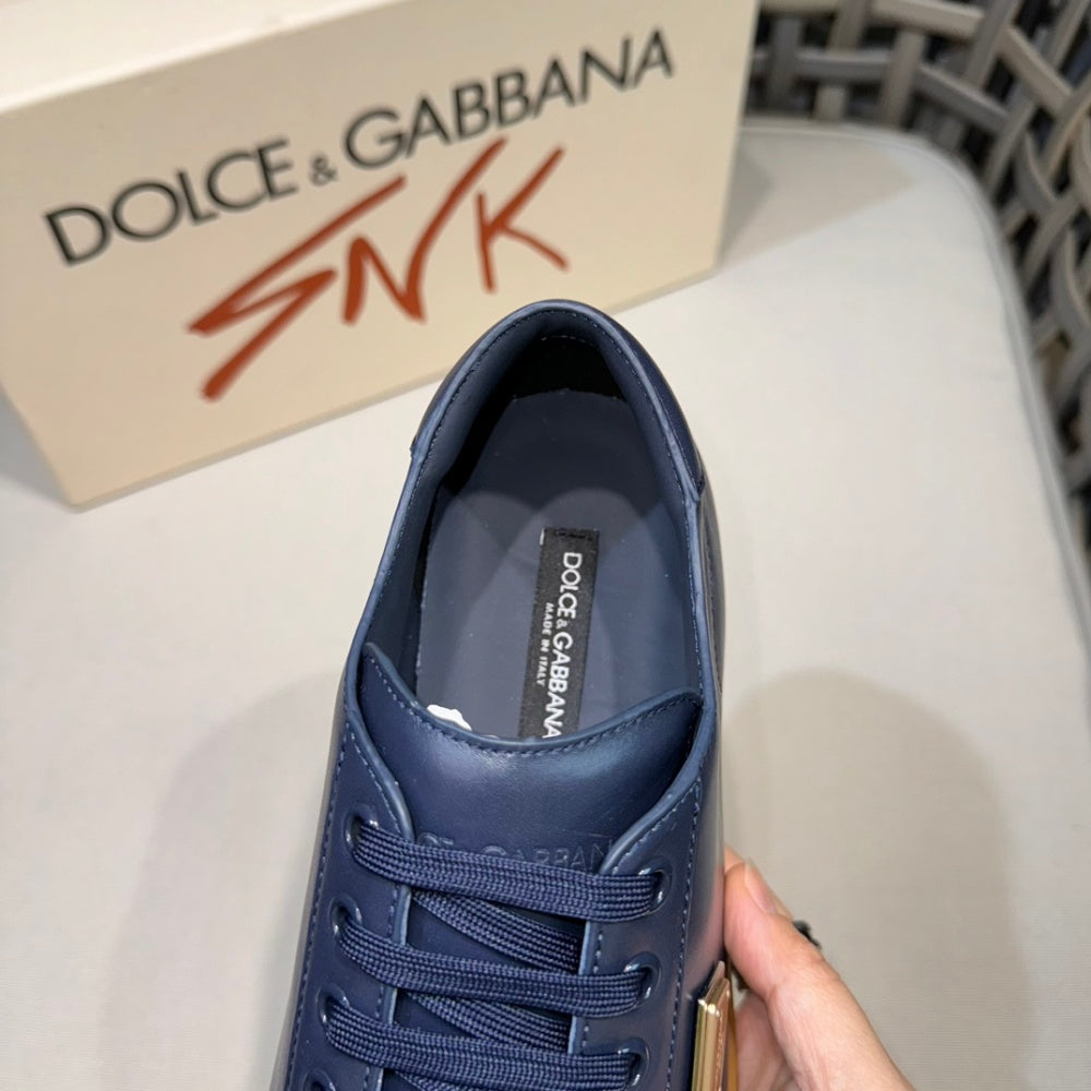 Dolce&Gabbana杜嘉班纳新款男士休闲运动鞋｜进口牛皮制造｜水染牛皮内里｜DG专属五金饰扣｜原版开模橡胶大底｜做工精致｜穿着舒适大方 Size：39-44（38.45.46定做）p190 #379939 - image 7