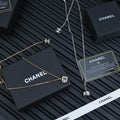 CHANEL Silver-Tone Necklace