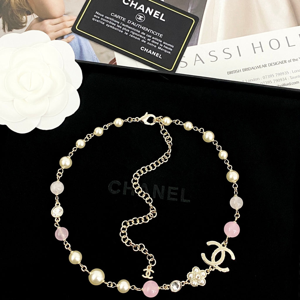CHANEL Pearl Double-C Necklace