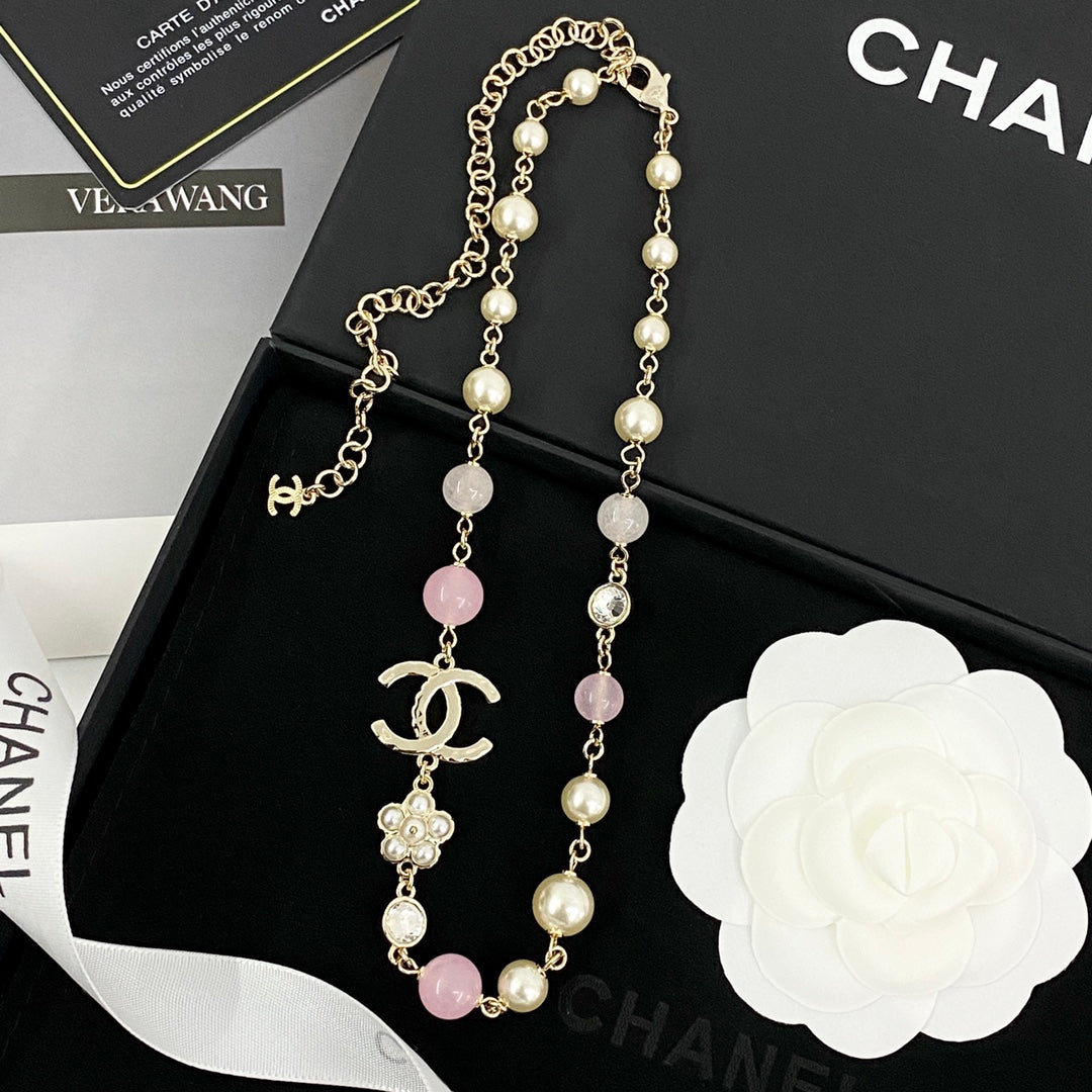 CHANEL Pearl Double-C Necklace