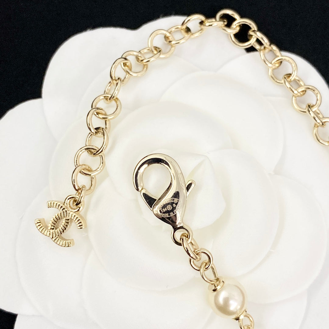 CHANEL Pearl Double-C Necklace
