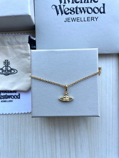 Vivienne Westwood Planet Clavicle Necklace