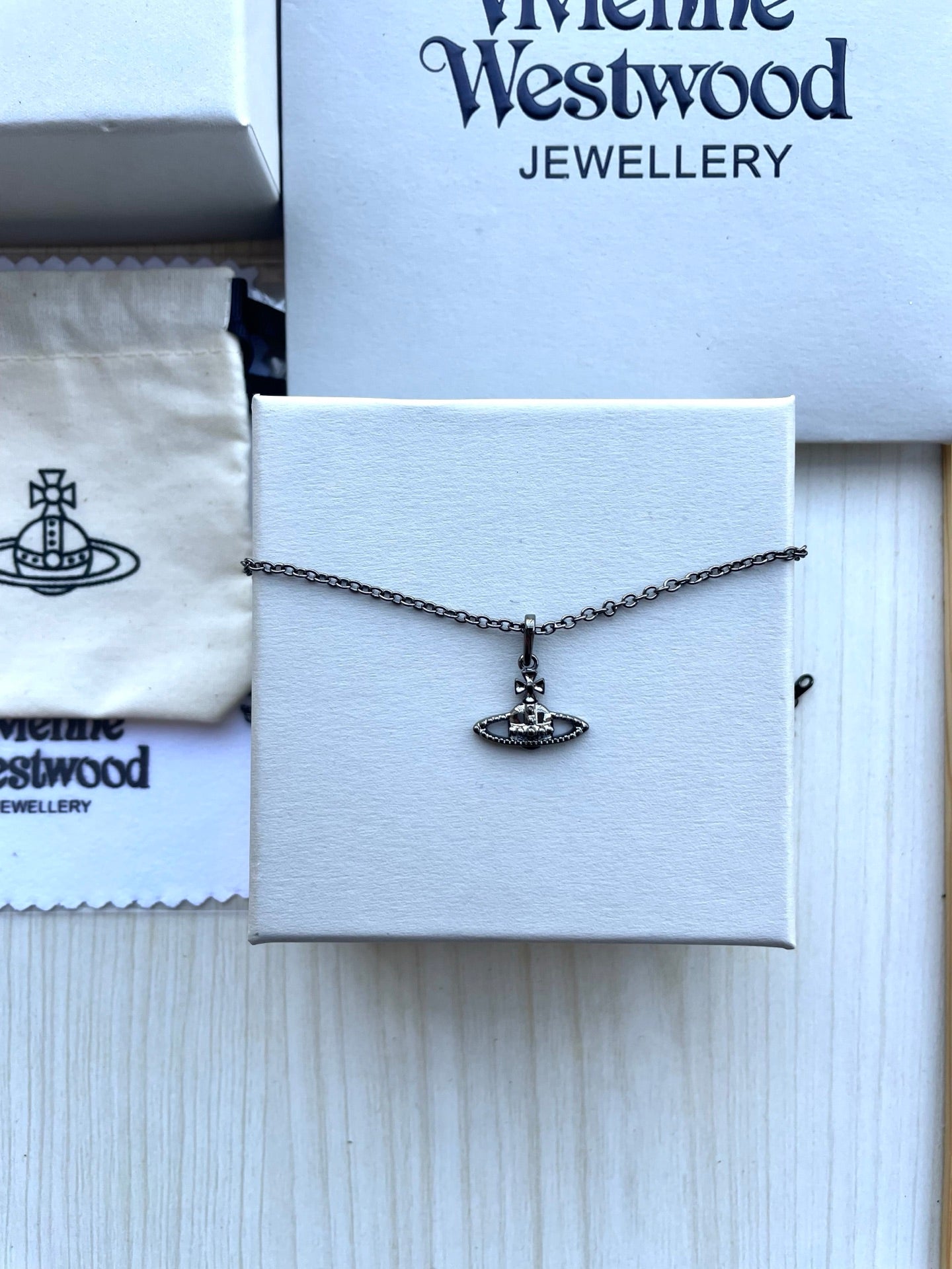 Vivienne Westwood Planet Clavicle Necklace