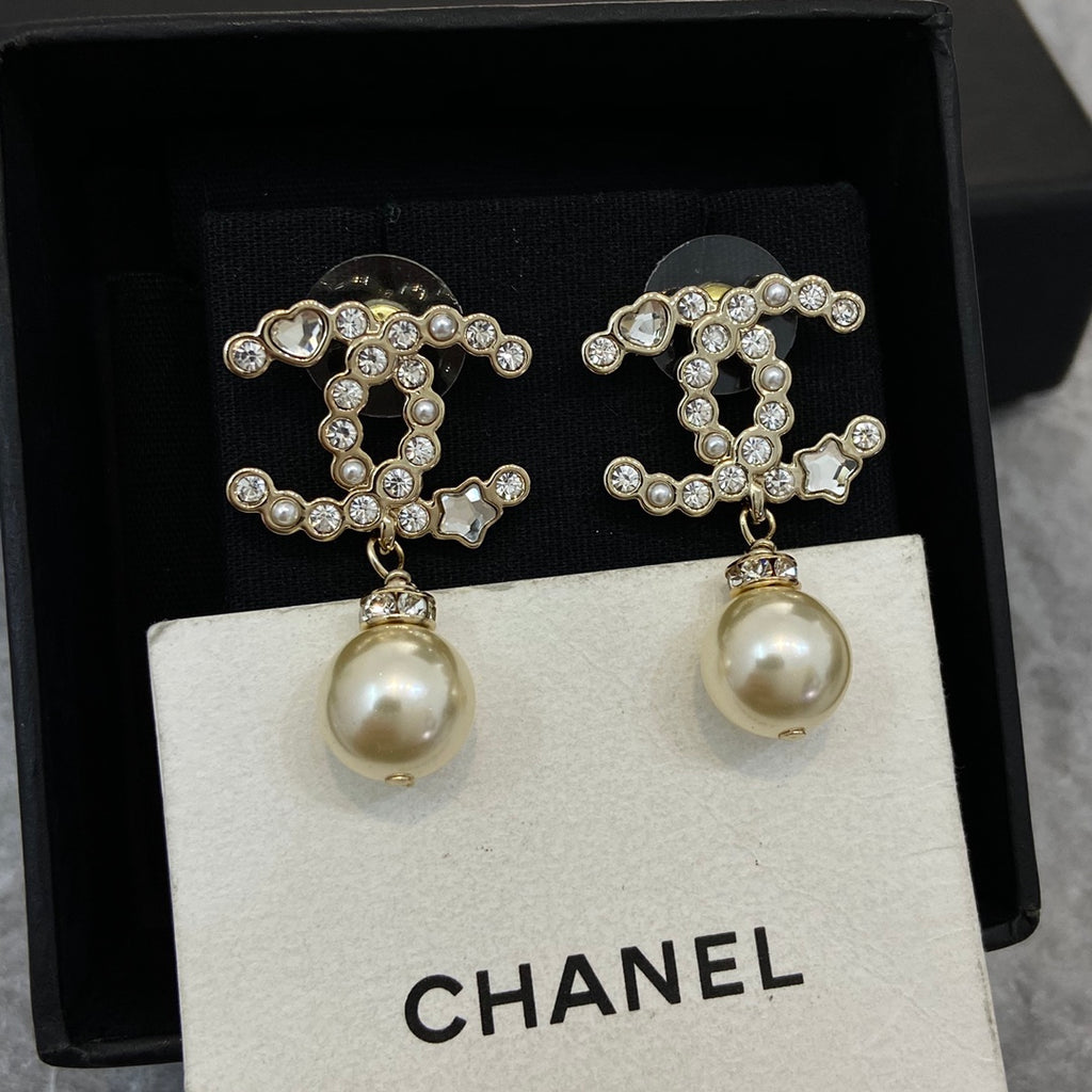 SWAROVSKI Crystal Double-C Earrings
